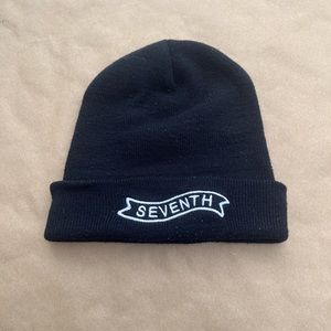 The seventh letter beanie